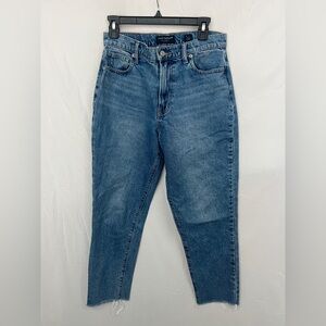 Lucky Brand High Rise Drew Mom Ankle Jeans